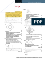 Answers To Eocqs: Cambridge International As Level Chemistry