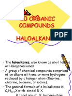 4.5 Haloalkane Alkyl Halide - Naming & Properties