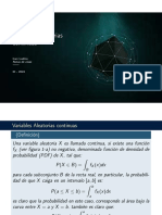 Probabilidad Variables Aleatorias Continuas: Ivan Ladino Notas de Clase - III - 2019