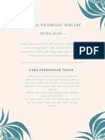 Penugasan Media Promosi Online