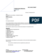 Carta de Servicios Concluidos y Sol Pago