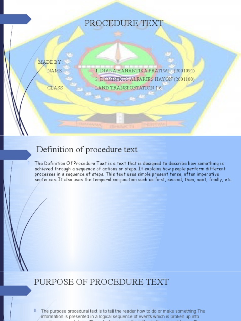 Procedure Text | PDF | Cakes | Chocolate
