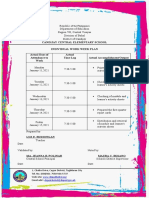 Candijay Central Elementary School Individual Work Week Plan Actual Days of Attendance To Work Actual Time Log Actual Accomplishment/Output