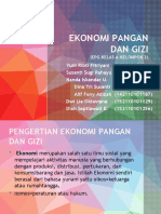 Ekonomi Pangan Dan Gizi