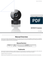 User Manual: HD Wi-Fi Camera