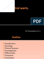 Oral Warts.: DR Nwachukwu N. C