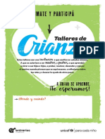 Crianza Talleres Afiche ER