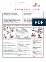 Present Perfect Worksheet Excersices