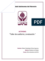 Taller de Auditoría y Evaluación