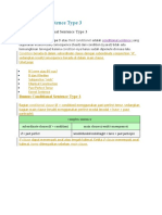 Conditional Sentence Type 3