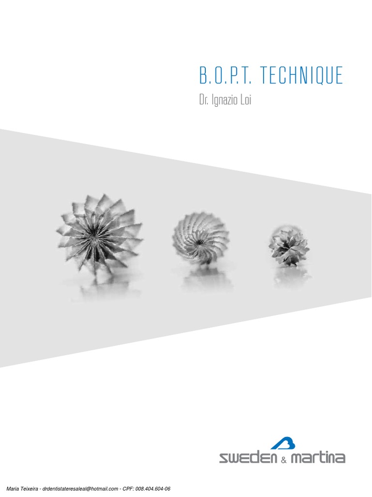B.O.P.T. Technique Overview and Drills | PDF | Abrasive | Dentistry ...