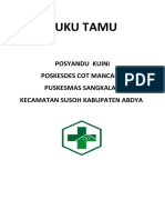 Buku Tamu Posyandu