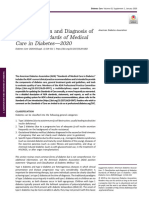 Classification and Diagnosis of Diabetes SMCD 2020