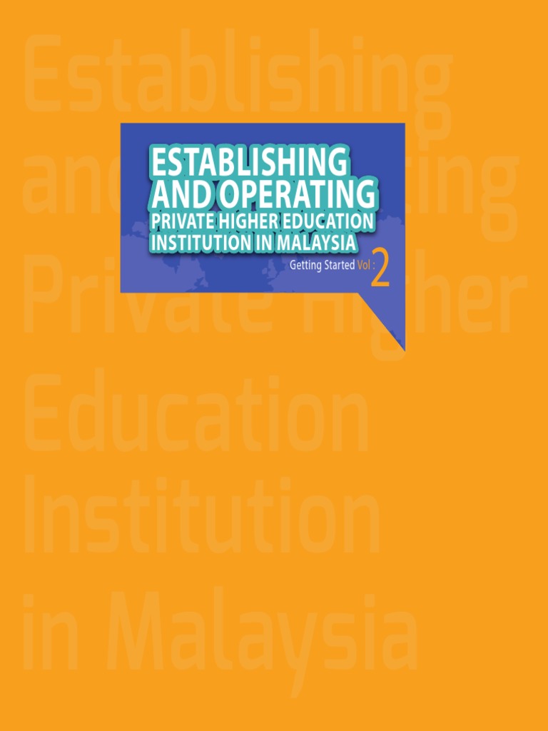 Getting Started - Establishing and Operating PHEI V2 | PDF | Regulatory ...