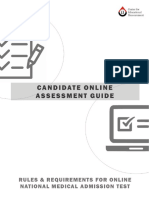 Candidate Online Assessment Guide - NMAT - 2021