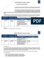 ISO IEC 17025 2017 Transition Template