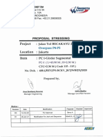Proposal Stressing BECAKAYU 2A Ujung PC-I Girder Segmental L 43.90 M - H 2.30 M OP P4 - P5