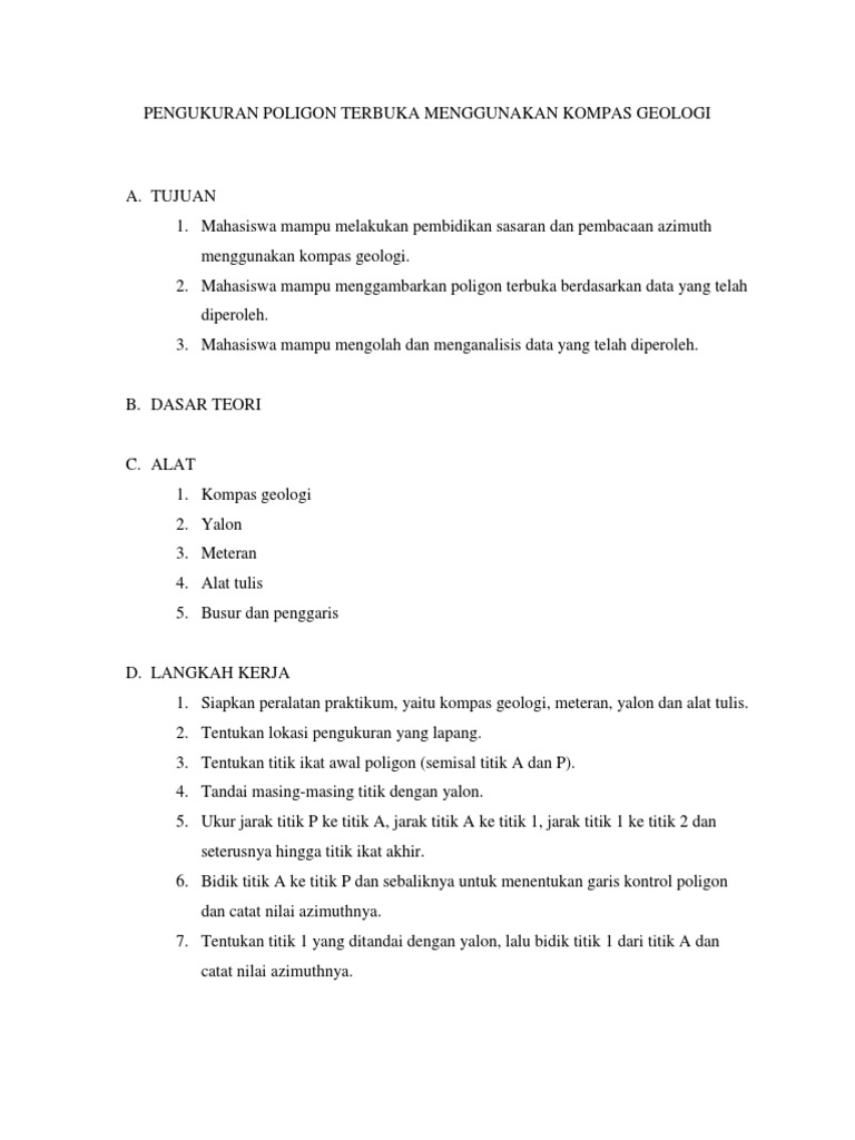 Modul Acara I Handasah Pdf