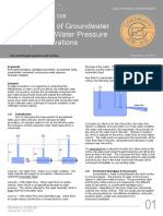 TECHNICAL NOTE 008 Measurement of Groundwater Table and Pore Water Pressure in Deep Excavations