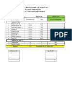 Laporan Hasil Uji Sementara No. LHUS: AS042/01/2021 PT. Lotus Idah Textile Industries