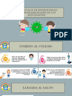 Protocolos de Bioseguridad Responsabilidades de Los Estudiantes