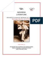 Moorish Literature: Moorish Science Temple of America