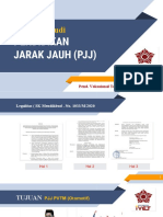 Presentasi Sosialisasi PJJ PVTM