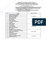 JADWAL UJIAN