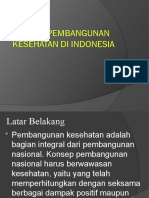 PPT Konsep Pembangunan Kesehatan Di Indonesia