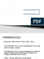 FARMAKOKINETIK Dan FARMAKODINAMIK