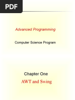 Advanced Programming: Computer Science Program