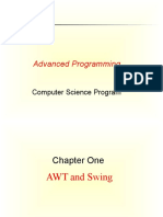 Advanced Programming: Computer Science Program