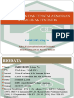 DETEKSI DINI DAN PENATALAKSANAAN KERACUNAN PESTISIDA