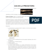 Matemáticas en La Prehistoria