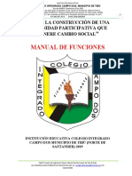 Manual funciones Colegio Campo Dos