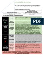 ¡Hazlo!: Identificar Las Señales de Un Conflicto