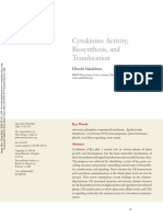 Cytokinins: Activity, Biosynthesis, and Translocation: Hitoshi Sakakibara