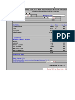 RCC RATE ANALSYSIS