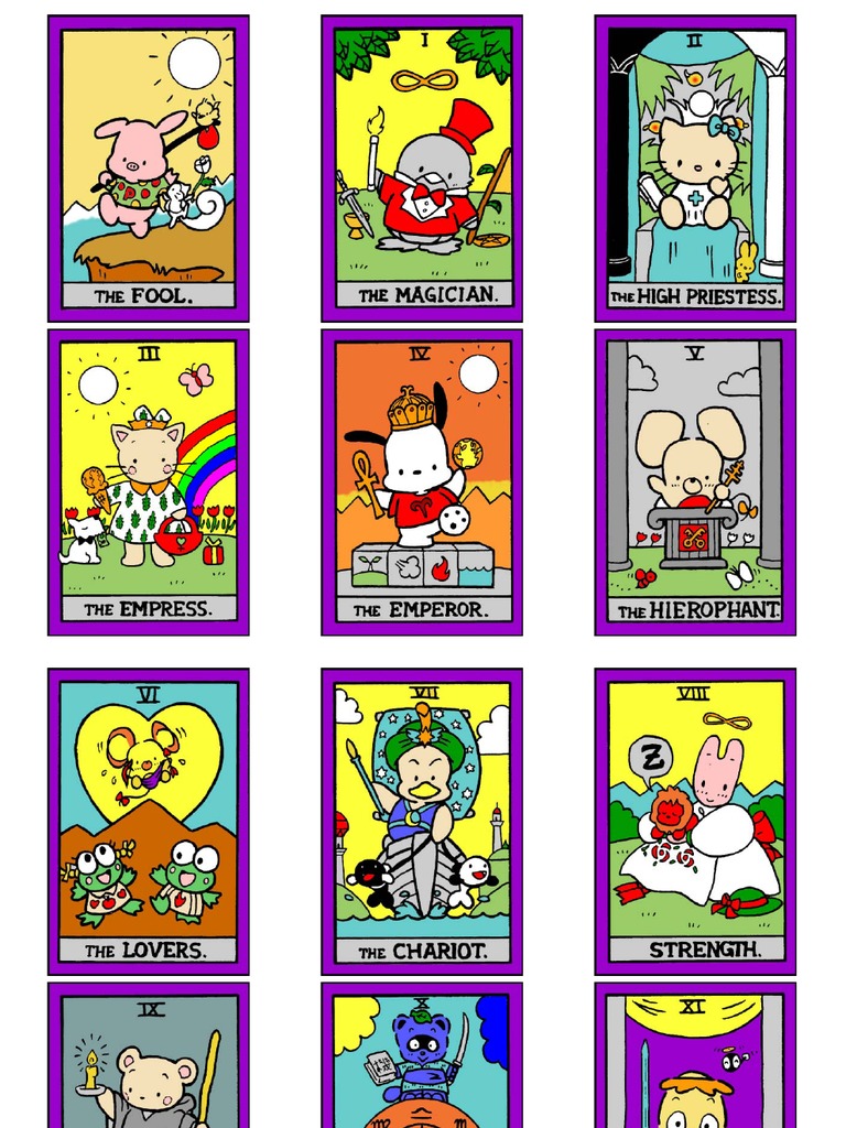 Download Hello Kitty Tarot 6x13 Pdf