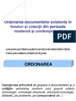 Ordonarea  (4)