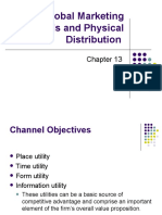 Global Marketing Channels and Physical Distribution