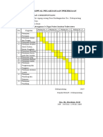 Jadwal RKB & Jamban Pelaksanaan Pekerjaan 2020