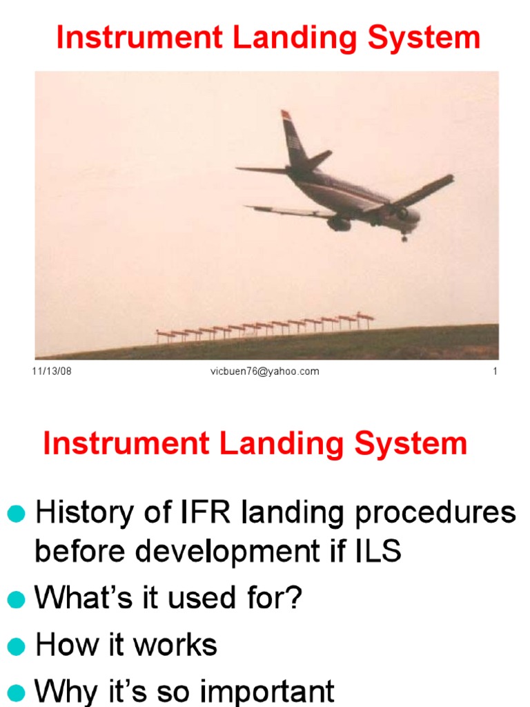 Instrument Landing System | PDF | Instrument Flight Rules | Radio ...