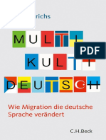 Hinrichs Uwe Multi Kulti Deutsch Wie Migration Die Deutsche