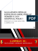 Pertemuan 8 Perkap 01 2019 Sisopsnal Polri 3 Mok Lampiran III Mok