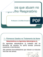 4 - Fármacos Que Atuam No Aparelho Respiratório