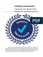 Conformitatea produselor - Producători sau reprezentanți autorizați