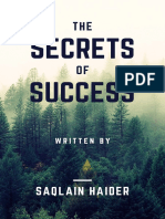 The Secrets of Success by Saqlain Haider