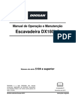 Manual Doosan Dx180lc