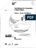 DOT-FAA-CT-93-17, I Test Methods For Composites - Vol.1 Tension Test Methods